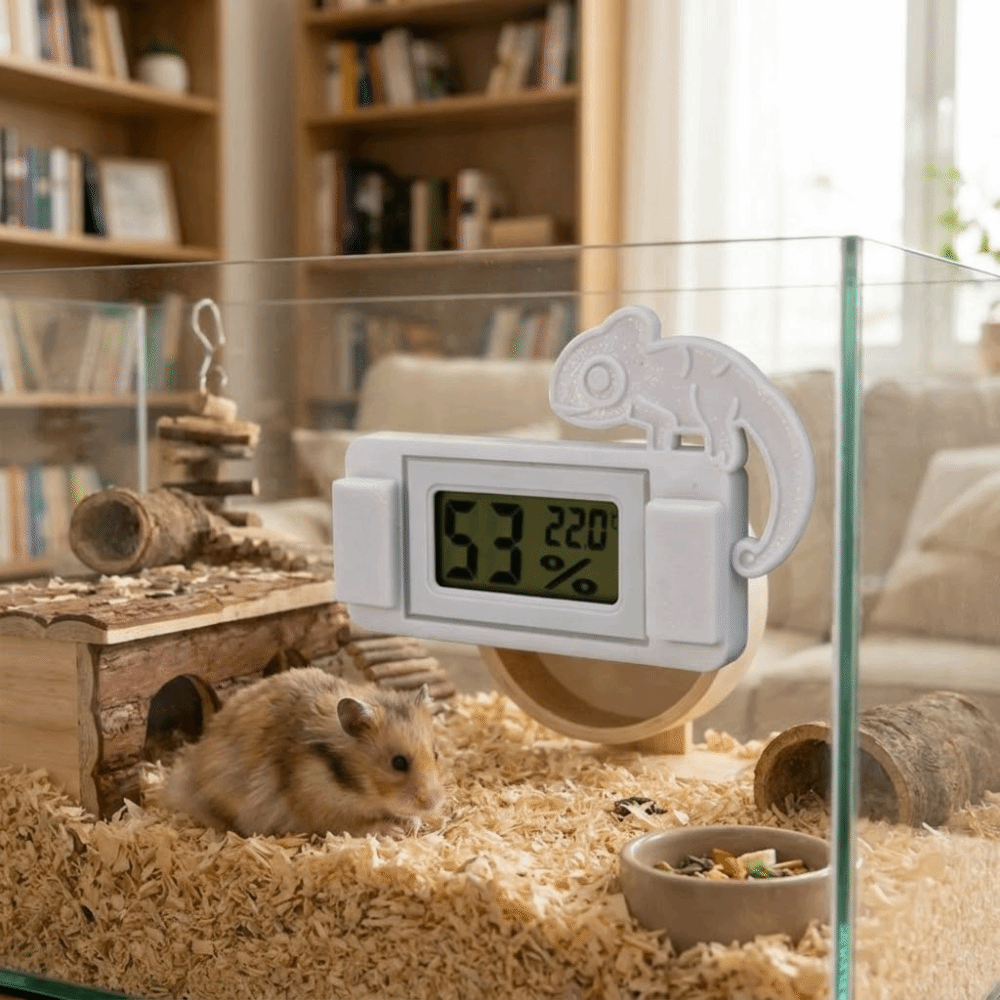 Digital Hygrometer Probe - Magnetic LCD Digital Thermometer Hygrometer For