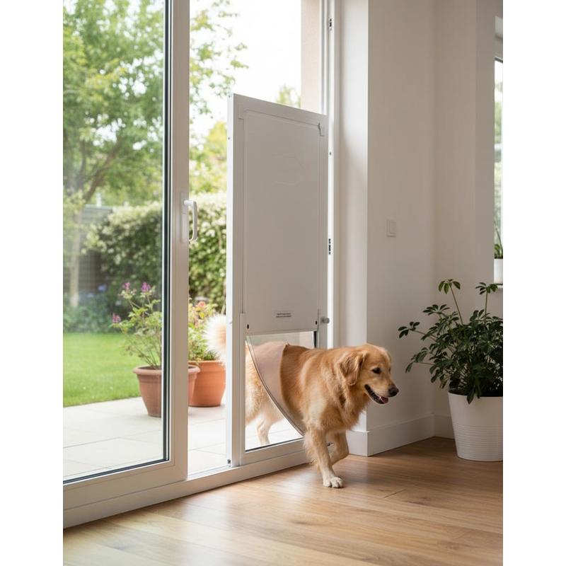 Glass Door Hinge - Dog Door for Sliding Glass Door,