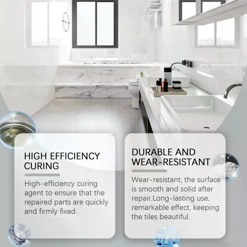 Porcelain Repair Pates Ceramic - огляд і ціна Ceramic Tile Floor