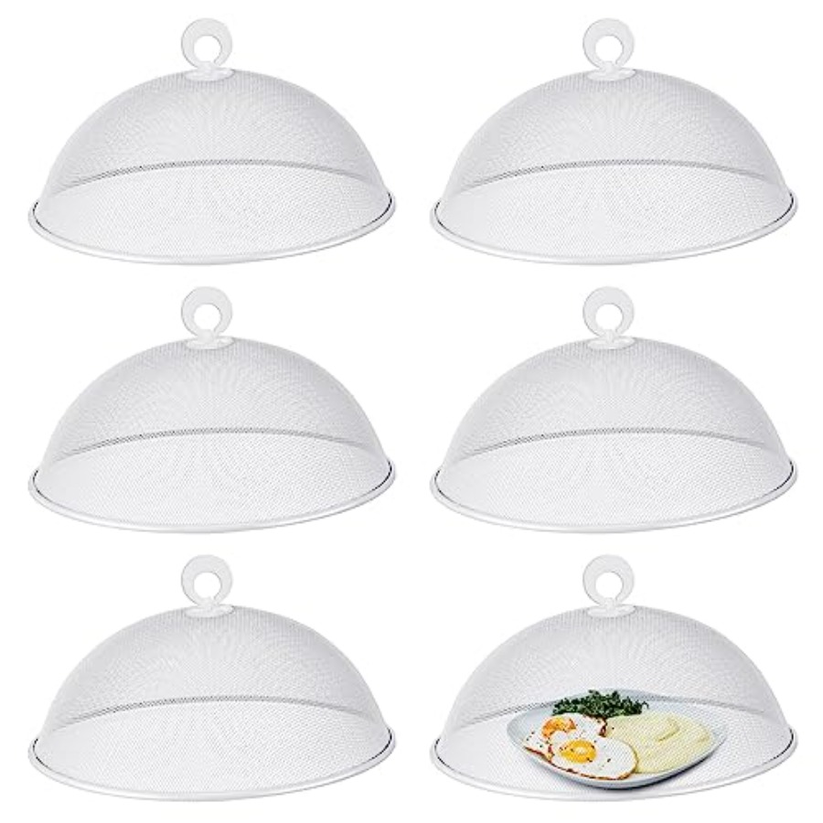 Gerrii 6 Pcs Metal Mesh Food C - огляд і ціна Screen Top Mesh