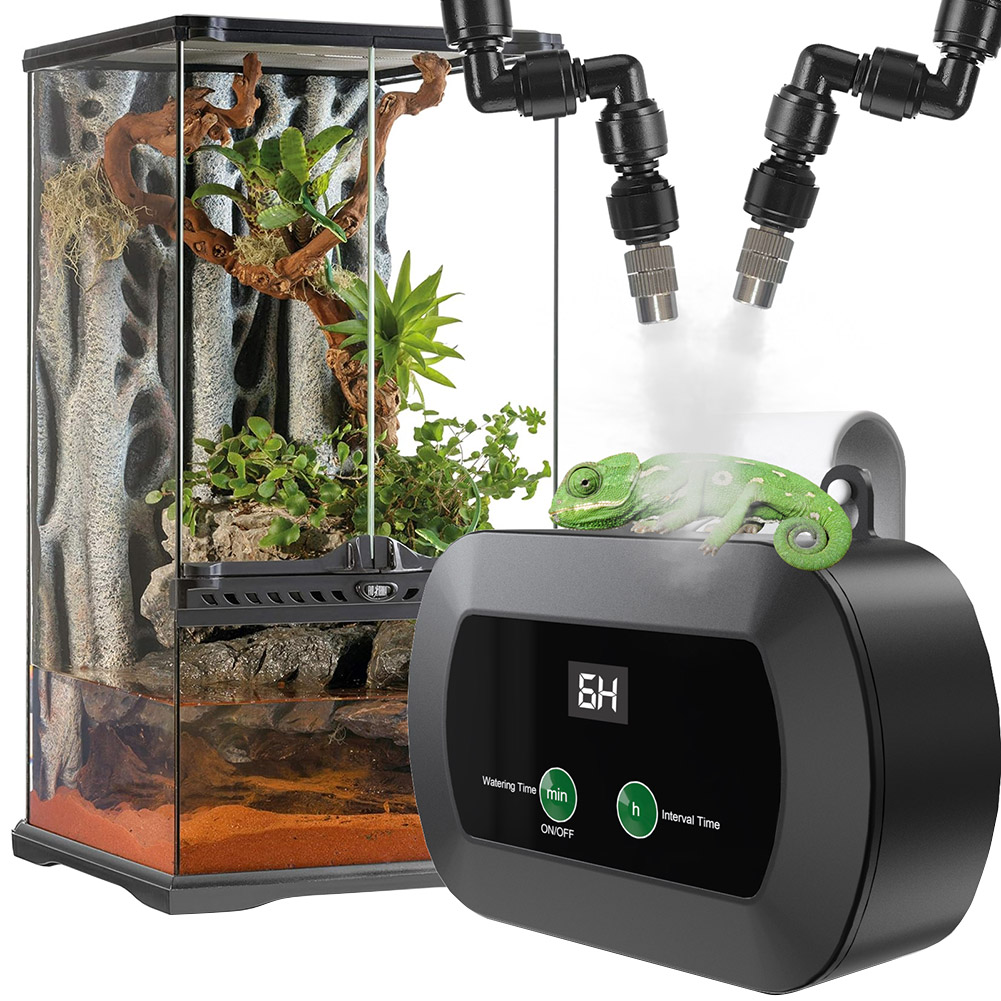 Automatic Reptile Mist Sprinkl - огляд і ціна Terrarium Fogger Ultrasonic