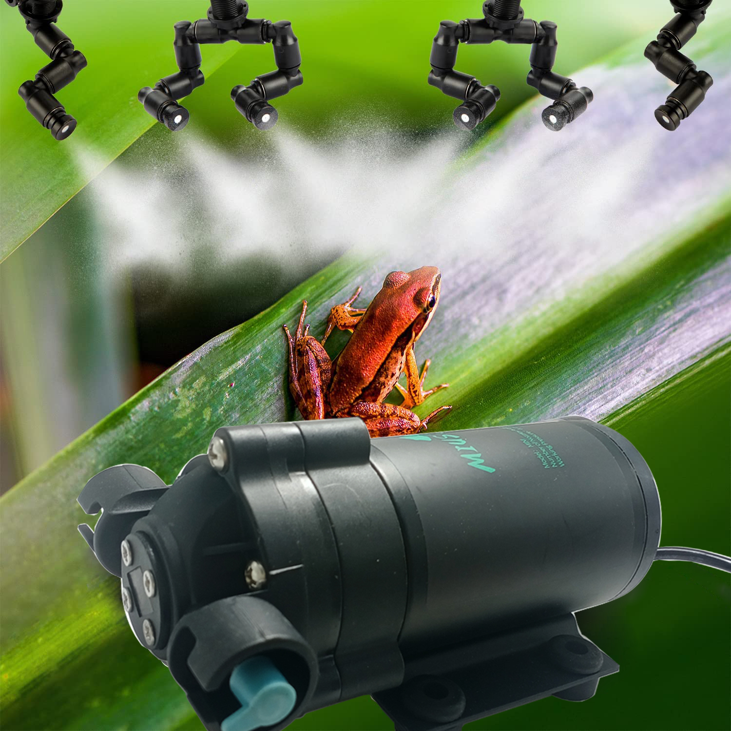 Reptile Fogger Mist System 360 - огляд і ціна Terrarium Fogger Ultrasonic