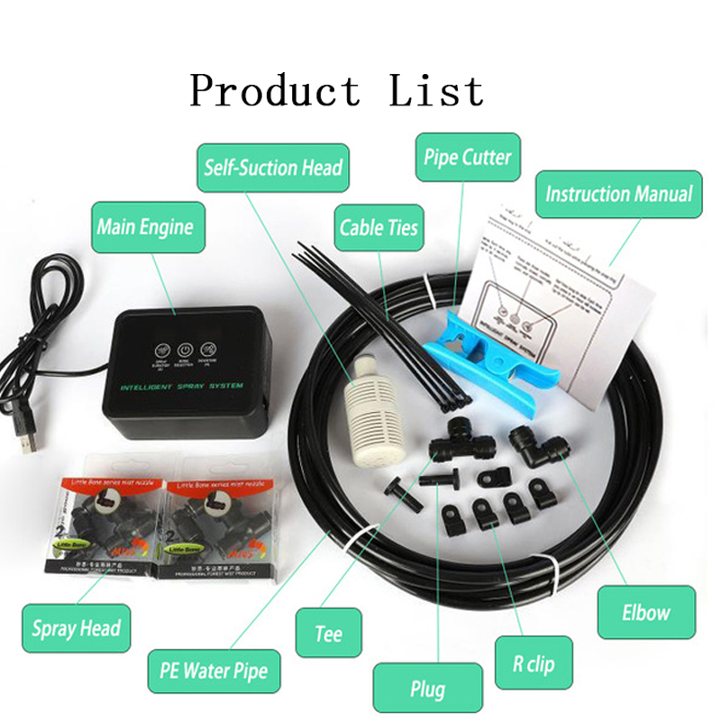 Intelligent Automatic Mist Spr - огляд і ціна Terrarium Fogger Ultrasonic