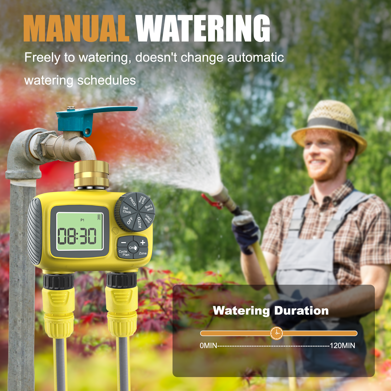 Insoma Smart Water Timer Dual  - огляд і ціна Timer Dual Outlet