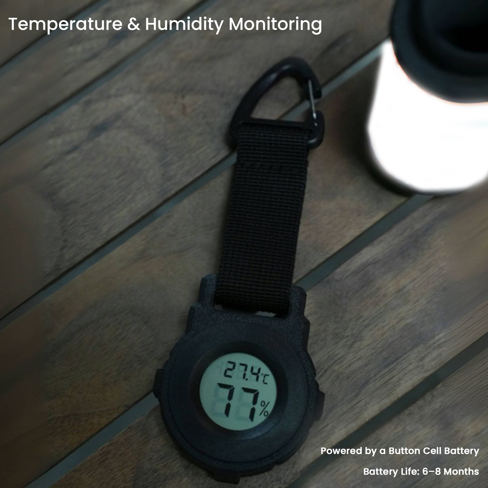 Room Thermometer with LCD Disp - огляд і ціна Digital Hygrometer Probe