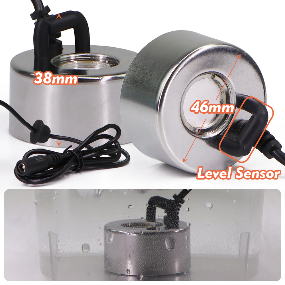Ultrasonic Fogger w/ Water Sen - огляд і ціна Terrarium Fogger Ultrasonic