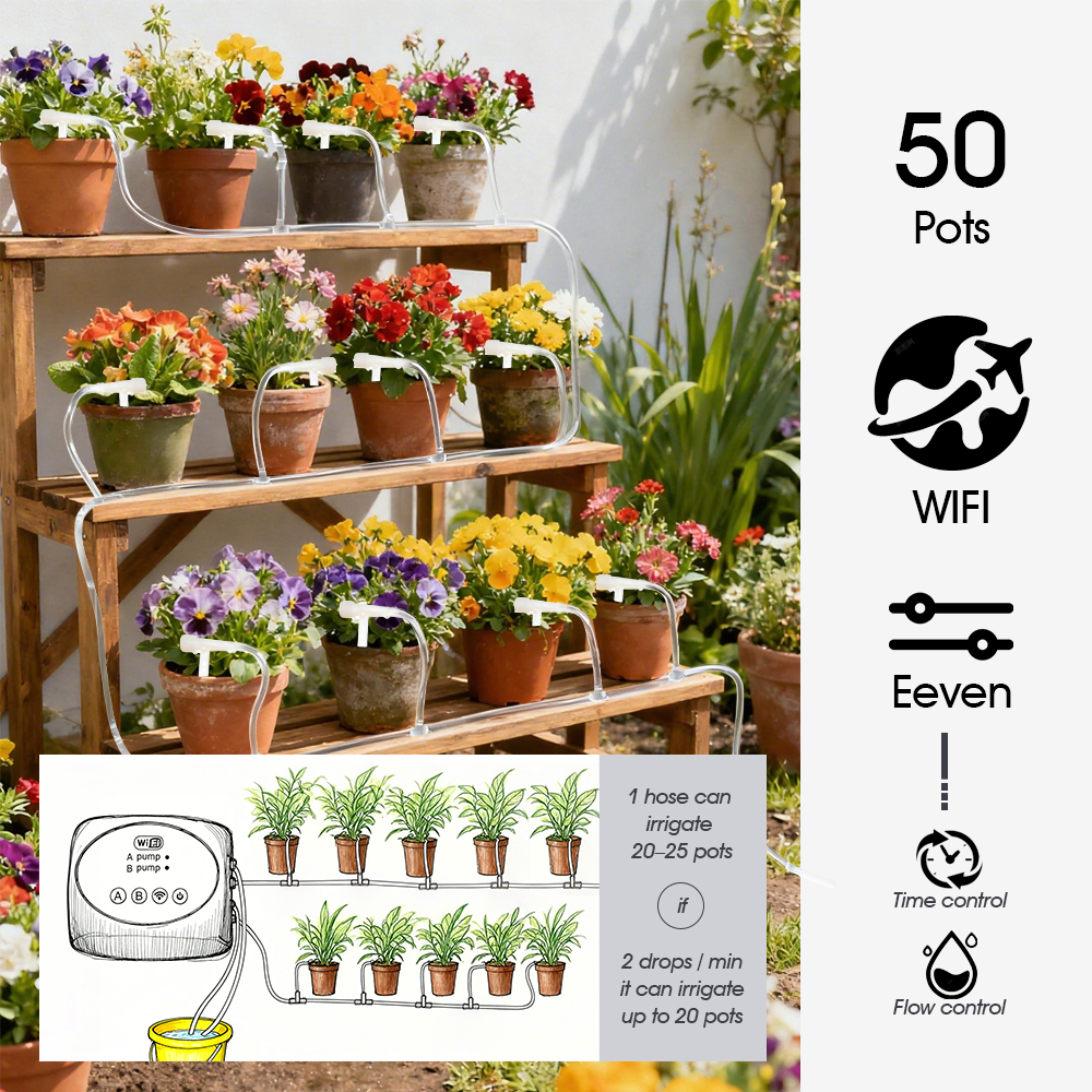 Garden Smart Dual Outlets Pump - огляд і ціна Timer Dual Outlet
