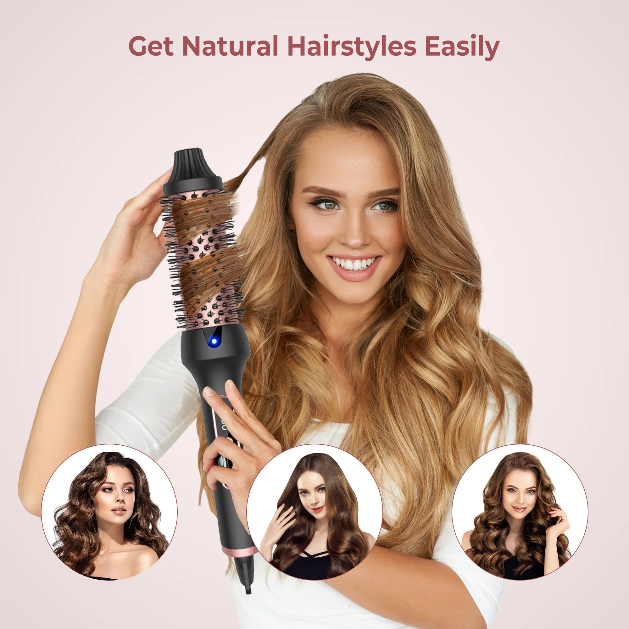 3 in1 Thermal Brush Ionic Heat - огляд і ціна Ceramic Heat Emitter
