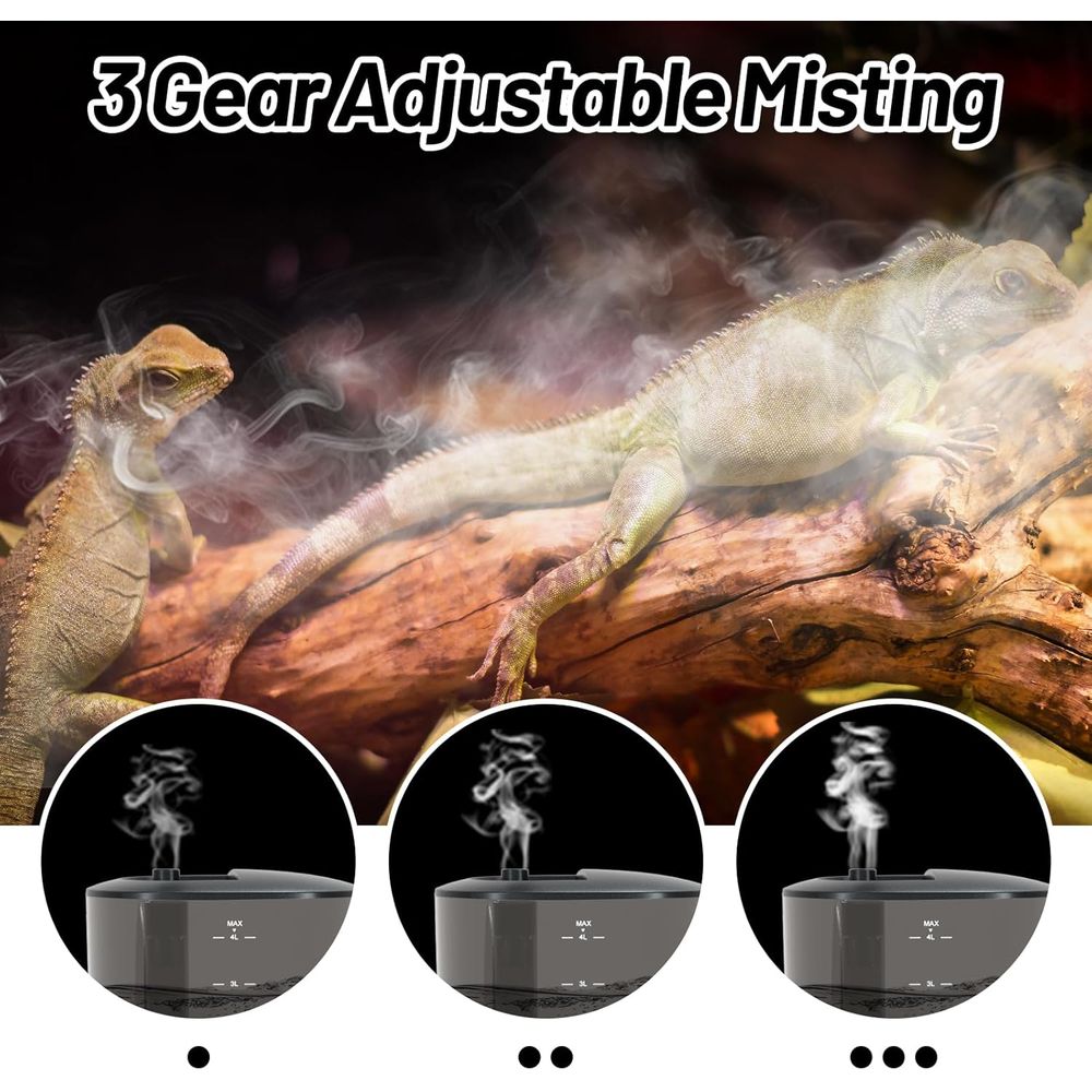 Large 4L Reptile Enclosure wit - огляд і ціна Misting Nozzle Reptile