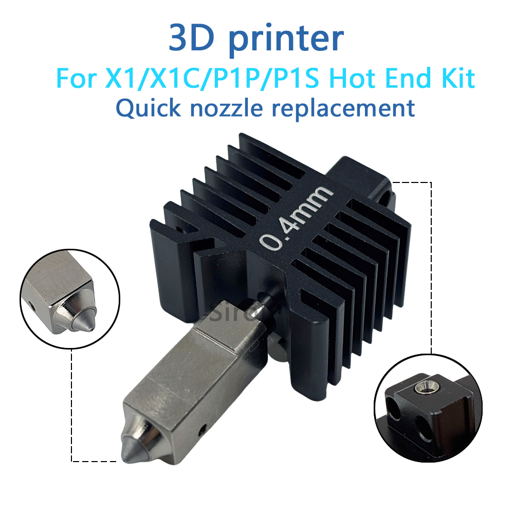 NEW Hotend Kit For Bambu Lab X - огляд і ціна Ceramic Heat Emitter
