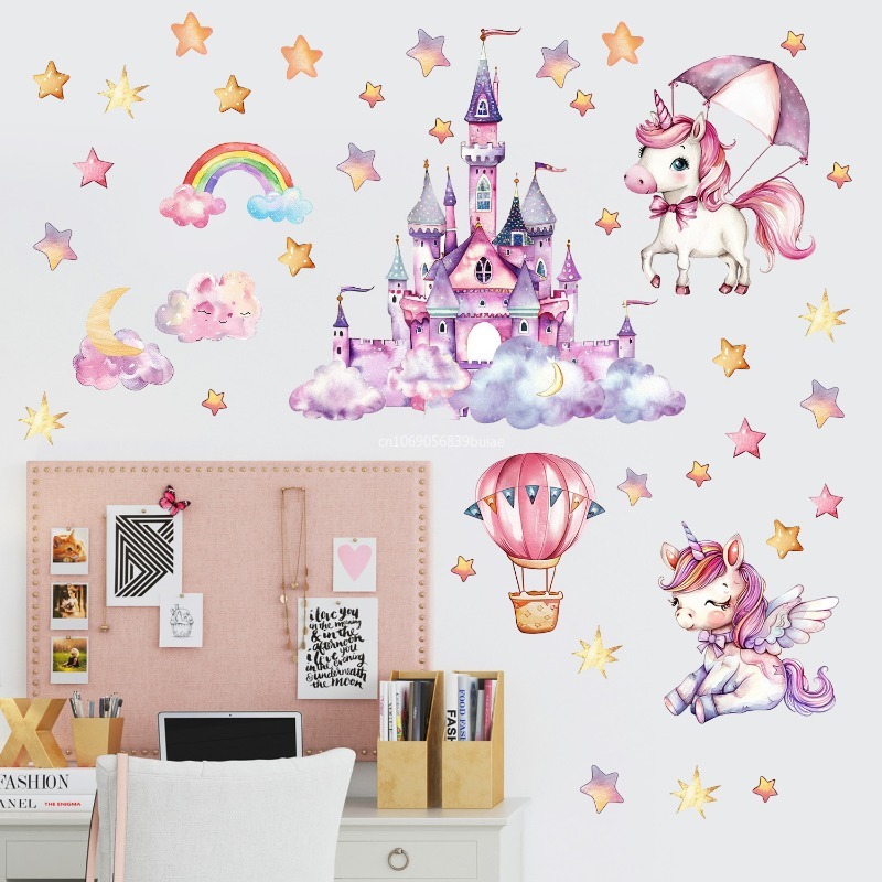 Unicorn Stars Luminous Wall St - огляд і ціна Pvc Panel Background