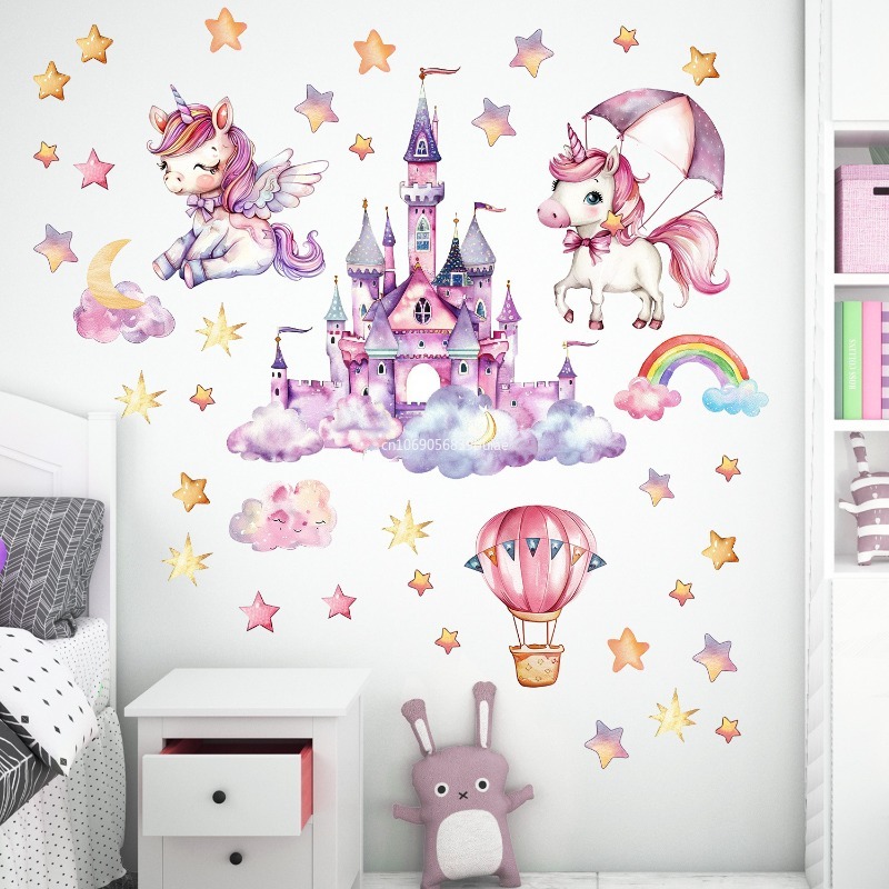 Unicorn Stars Luminous Wall St - огляд і ціна Pvc Panel Background