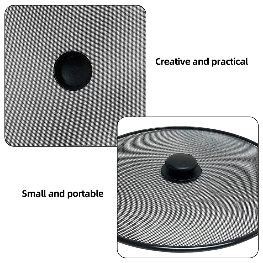 2Pcs Stainless Steel Splatter  - огляд і ціна Screen Top Mesh