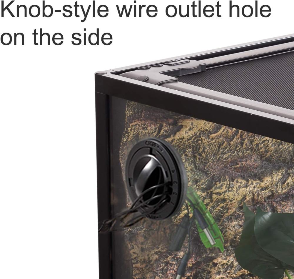 34 Gallon Reptile Glass Terrar - огляд і ціна Glass Door Hinge