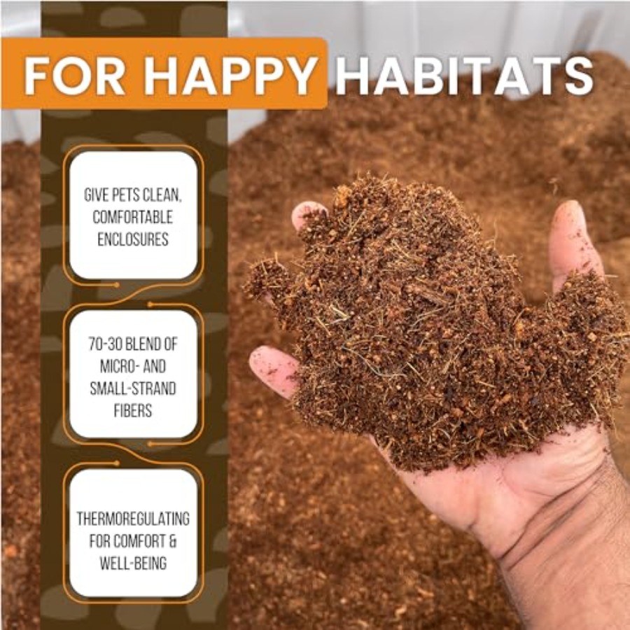 Bioactive terrarium bedding fo - огляд і ціна Substrate Coconut Fiber
