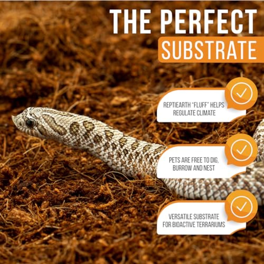 Bioactive terrarium bedding fo - огляд і ціна Substrate Coconut Fiber