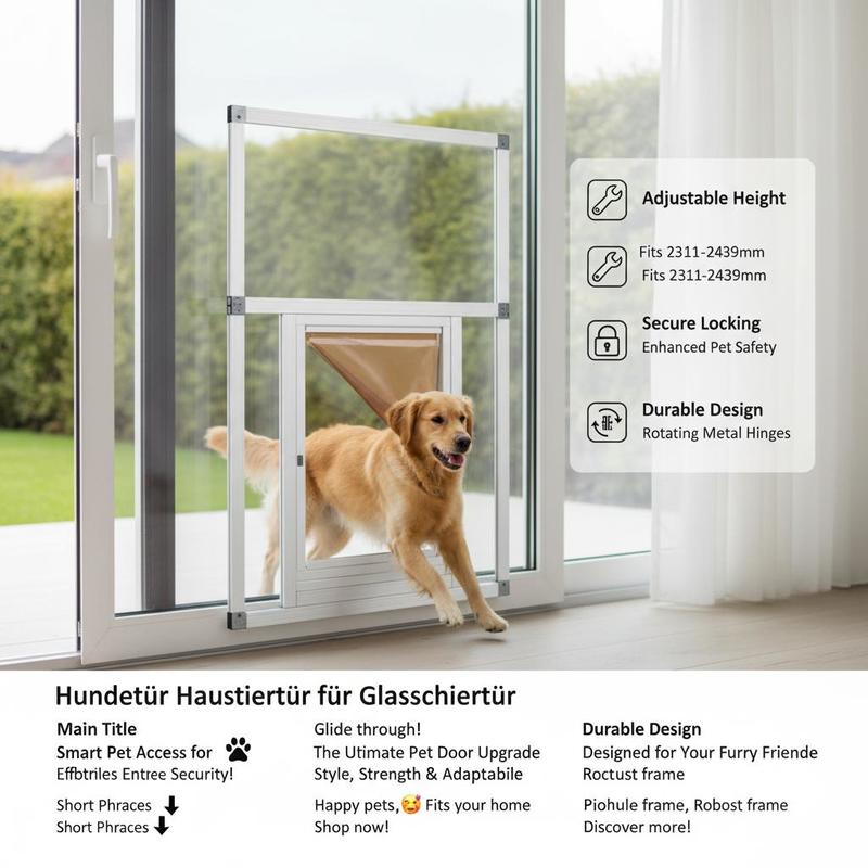 Dog Door for Sliding Glass Doo - огляд і ціна Glass Door Hinge