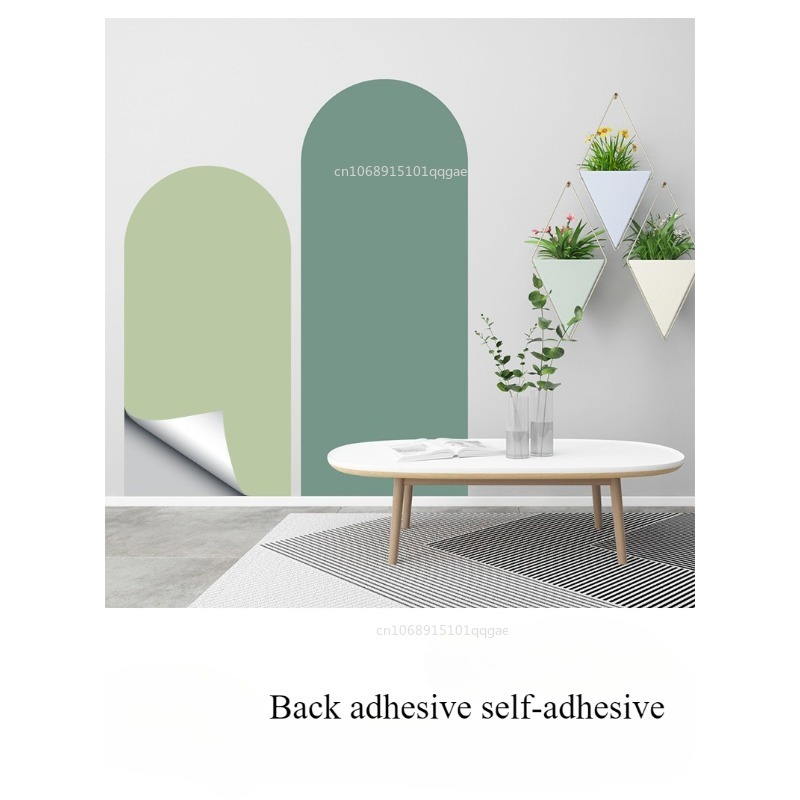 Arch PVC Wall Stickers Living  - огляд і ціна Pvc Panel Background
