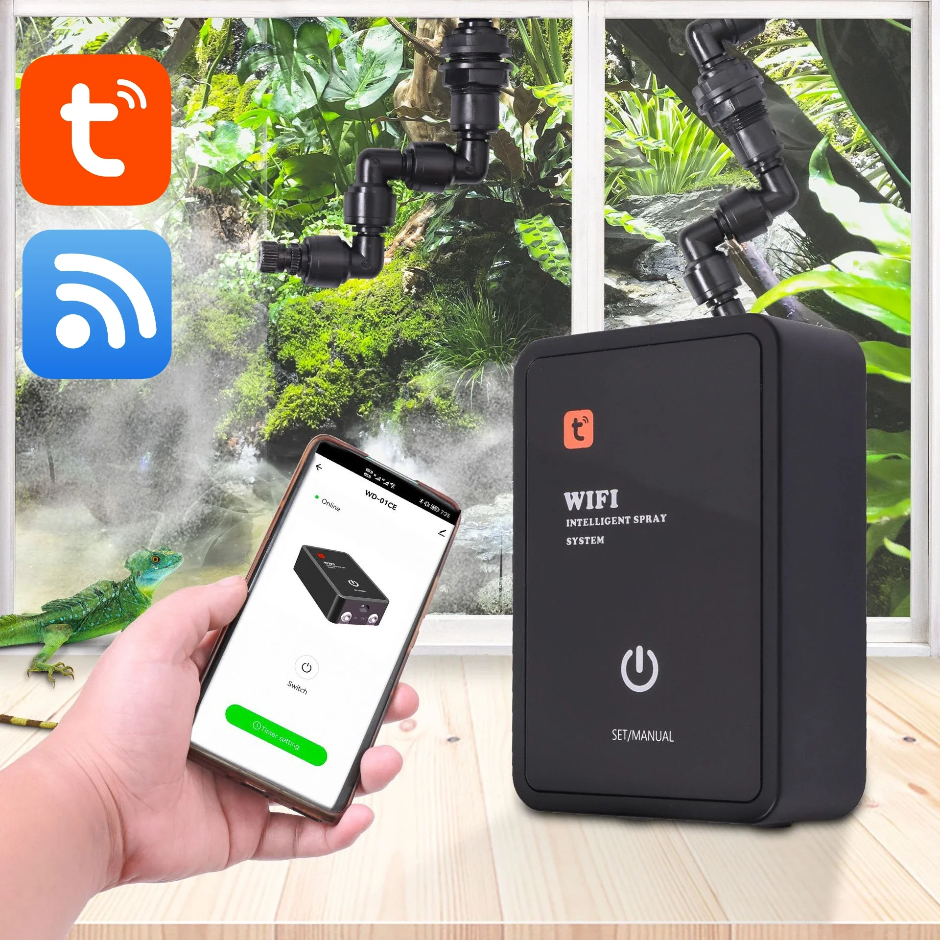 Intelligent Reptile Fogger Ter - огляд і ціна Terrarium Fogger Ultrasonic