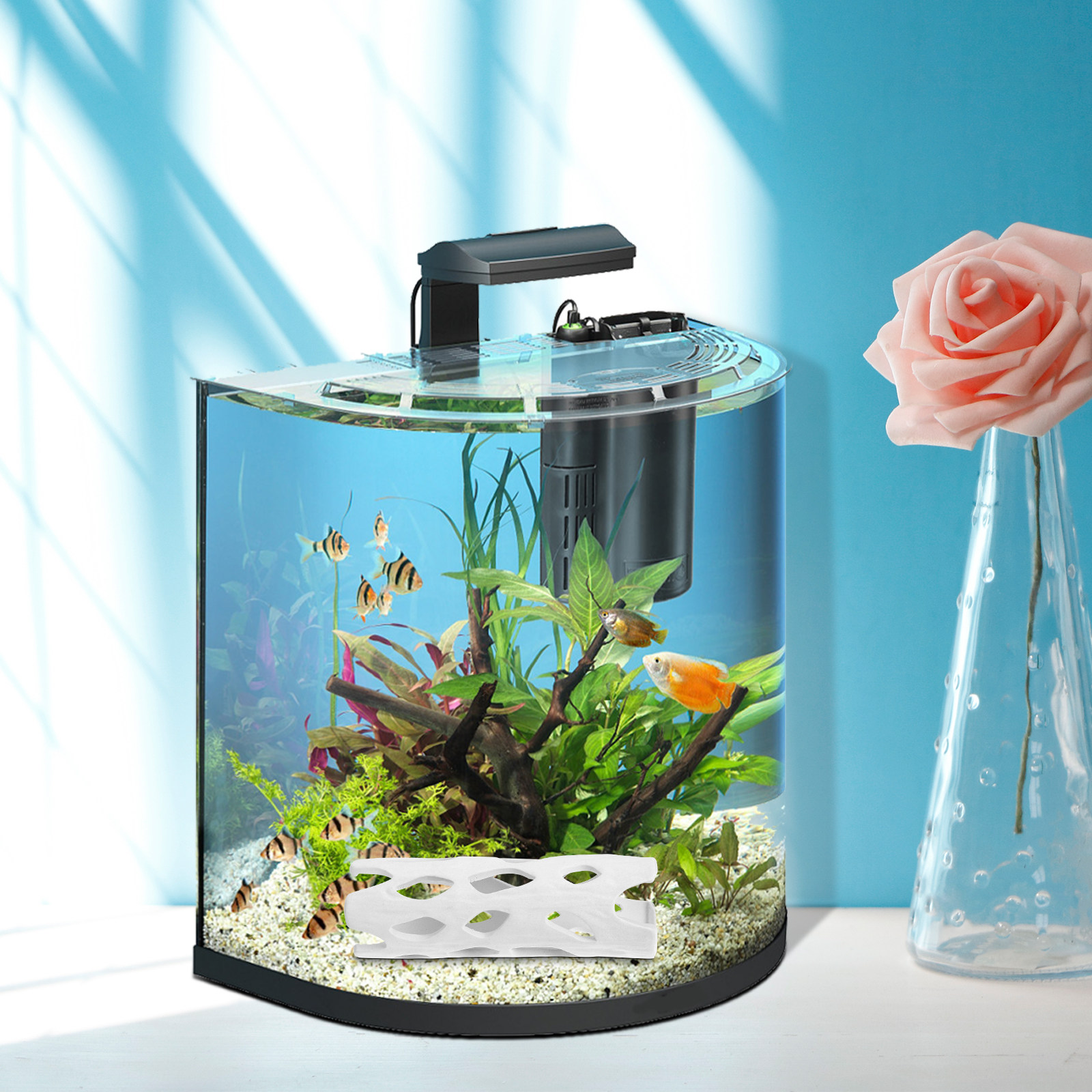 Ceramic Aquarium Decor Fish Ta - огляд і ціна Hide Cave Ceramic