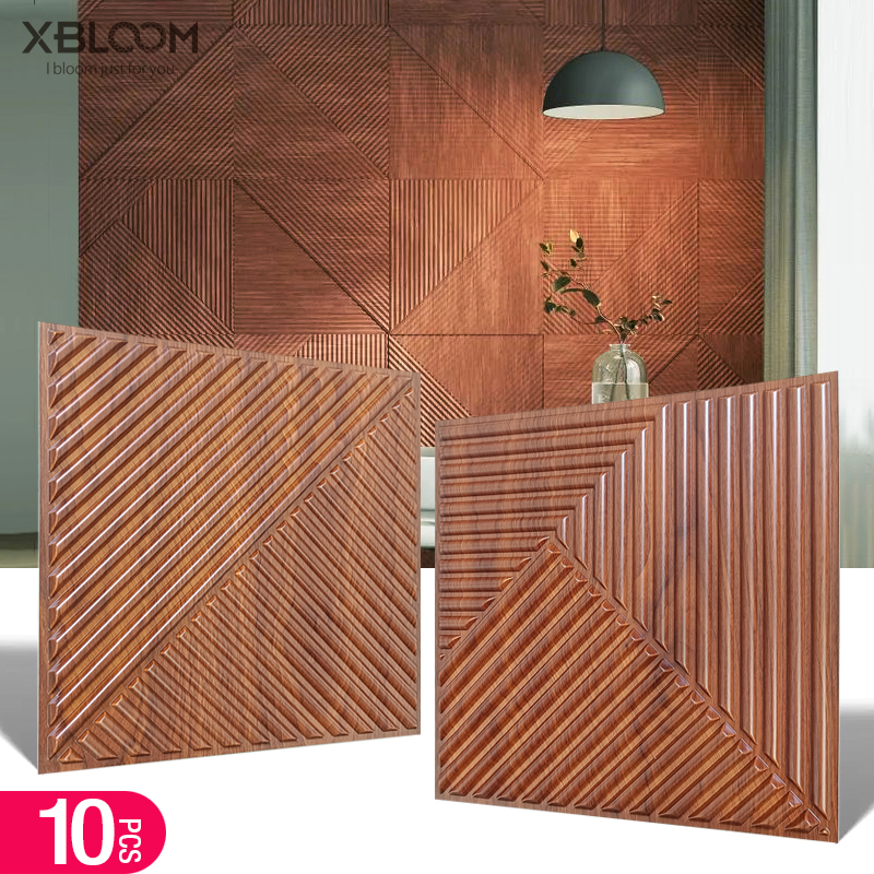 10pcs 30x30cm 3D Art Wall Pane - огляд і ціна Pvc Panel Background