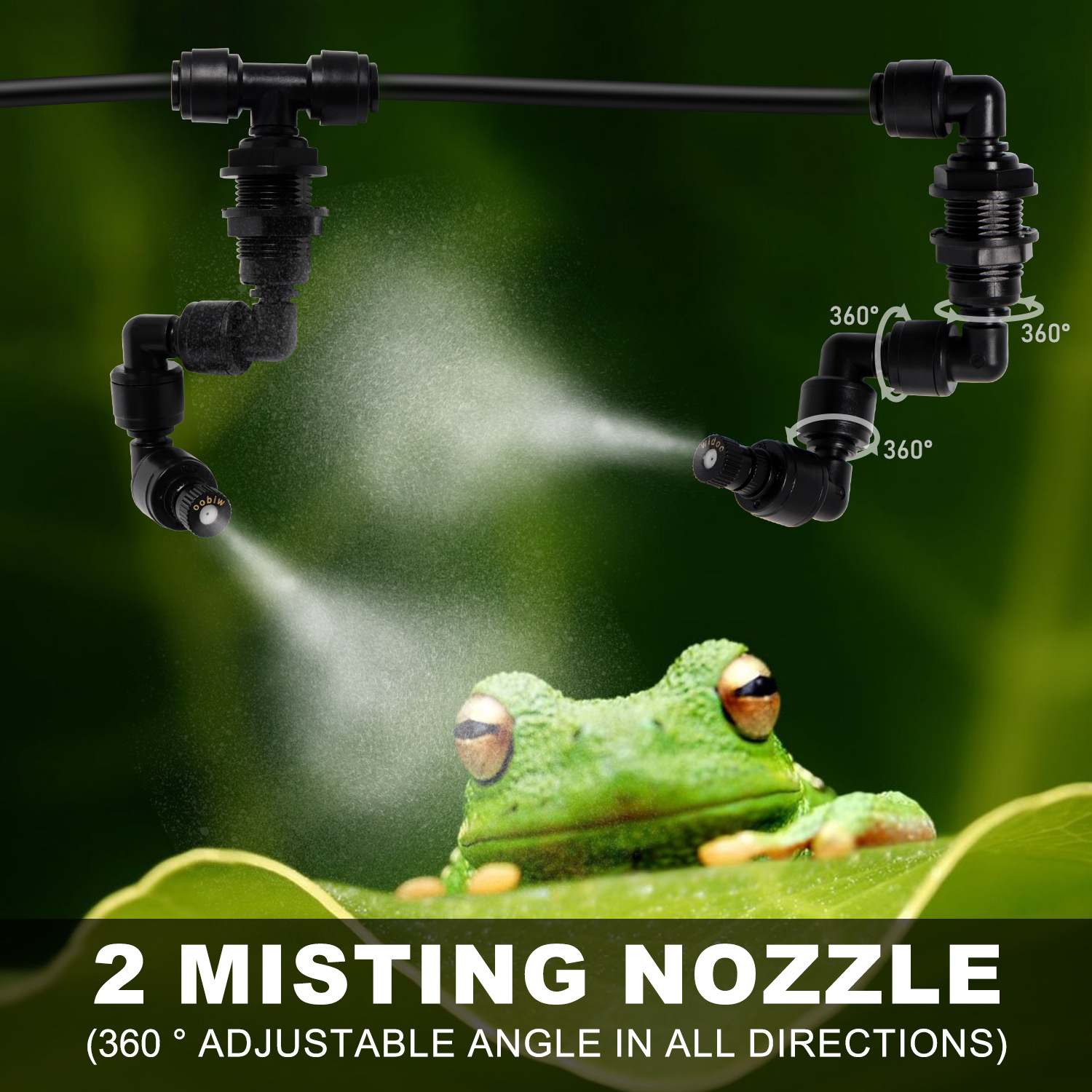 Automatic Reptile Spray System - огляд і ціна Terrarium Fogger Ultrasonic