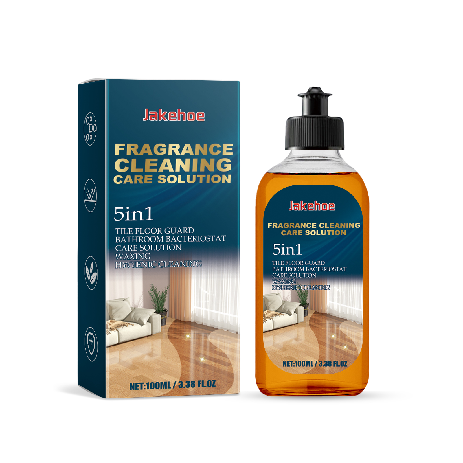 Jakehoe Floor Cleaner Decontam - огляд і ціна Ceramic Tile Floor