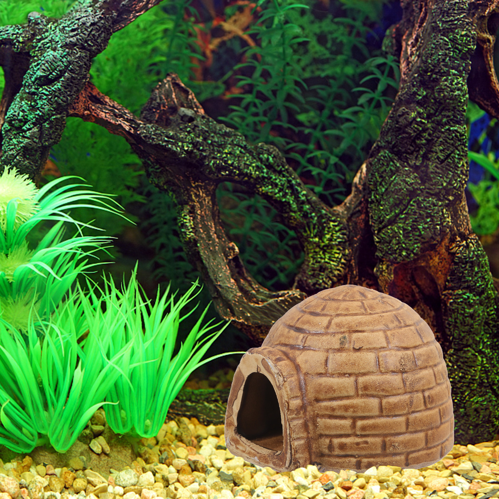 Ceramic Pleco Caves for Aquari - огляд і ціна Hide Cave Ceramic